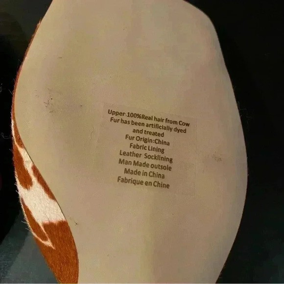 Jeffrey Campbell Tan White Cow - Picture 8 of 11